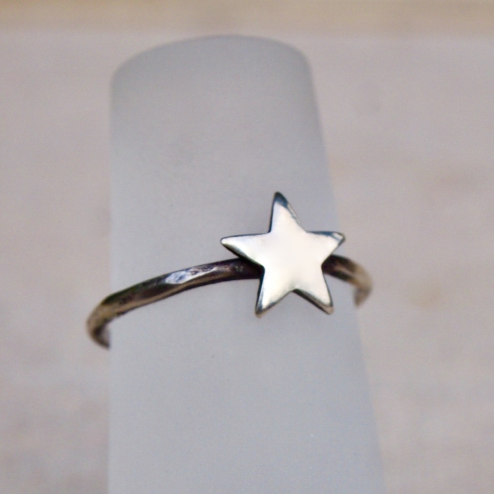 Sterling Silver Star Ring